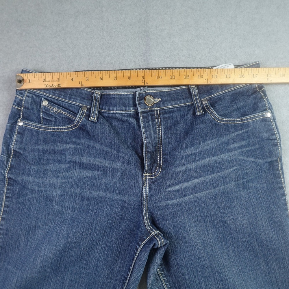 Wrangler Q-Baby Jeans Womens 13/14x34 Blue Bootcut Ultimate Riding Denim - Picture 7 of 13